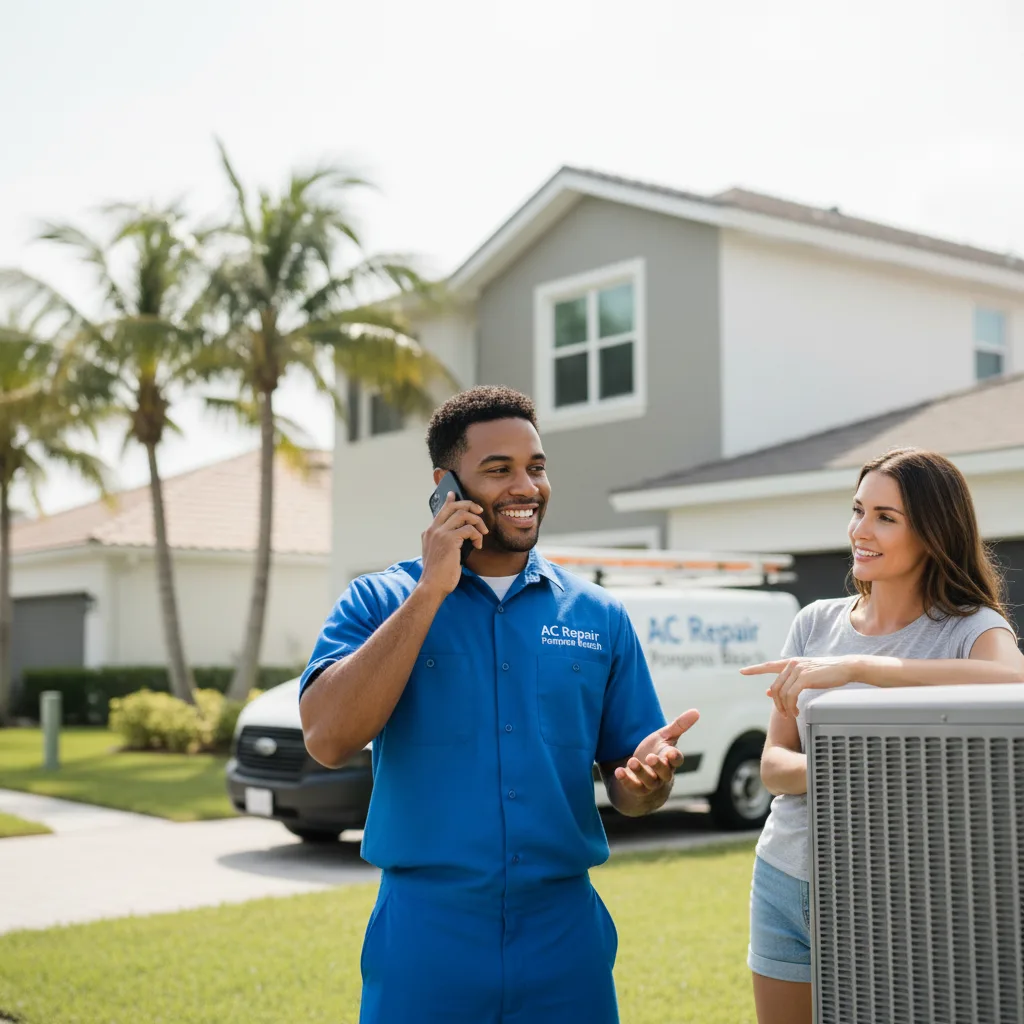AC Repair Pompano Beach customer support in Falls
